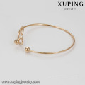 51918 xuping 7 Gramm Goldarmbänder entwirft Mode 18k billig einfache vergoldete Schmuckarmband